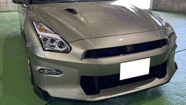 GT-R35 ドアのヘコミ