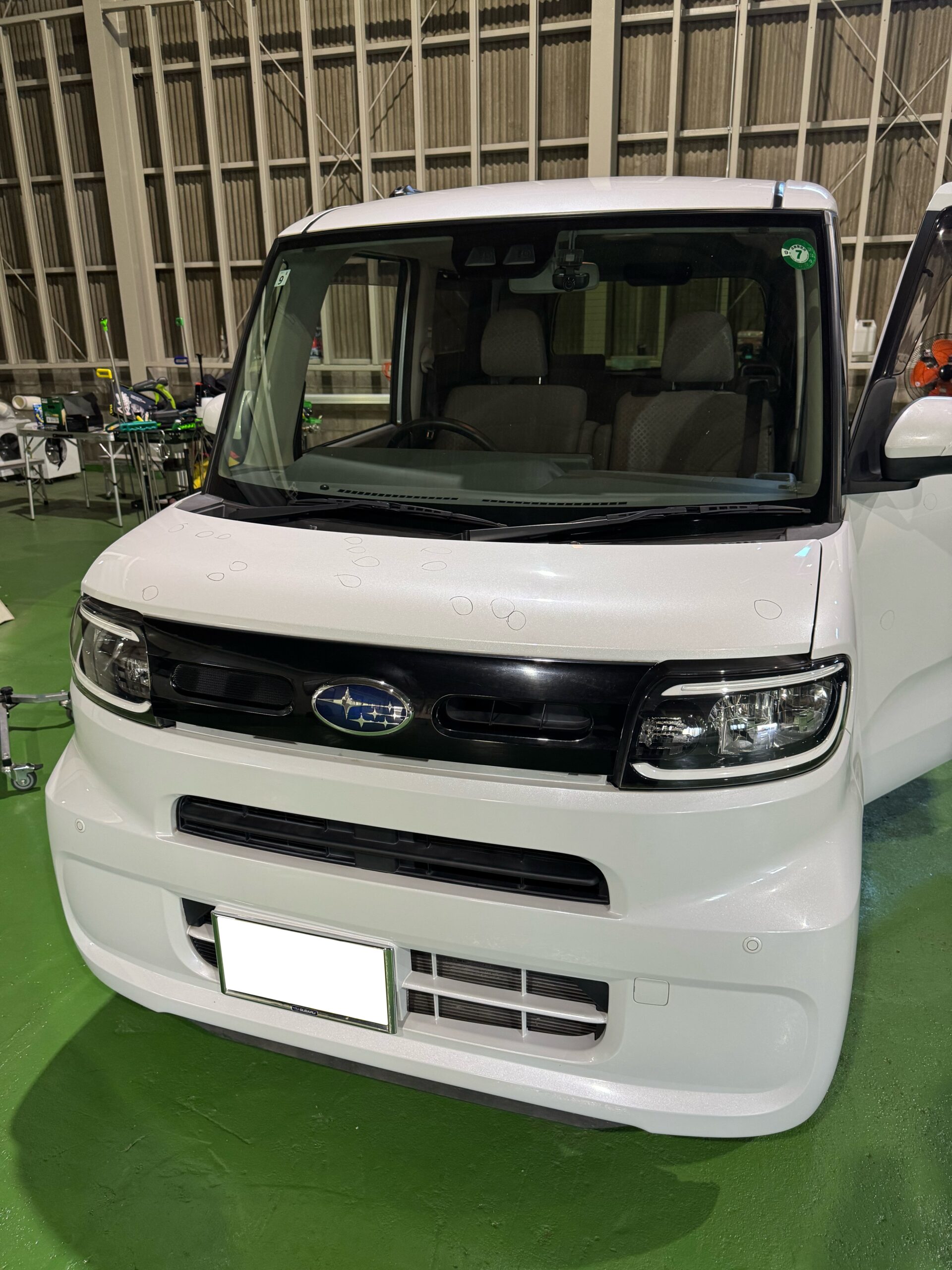 シフォン 雹害デントリペア