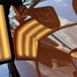 [高崎市]LEXUS RCF　ドアパンチによるヘコミを修理｜デントリペア施工