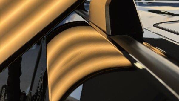 [前橋市]LEXUS GX　ルーフサイドのヘコミを修理｜デントリペア施工