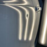 [高崎市]フィット　ドアパンチによるヘコミを修理｜デントリペア施工