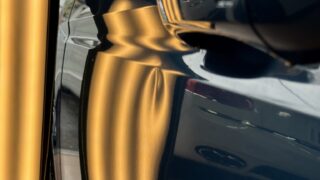 [高崎市]ゴルフトゥーラン　ドアパンチによるドアのヘコミ修理...