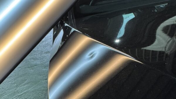 [高崎市]ベンツAクラス　アルミボンネットのヘコミ修理｜デントリペア施工