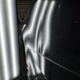 [伊勢崎市]クラウン　ドアパンチによるヘコミを修理｜デントリペア施工